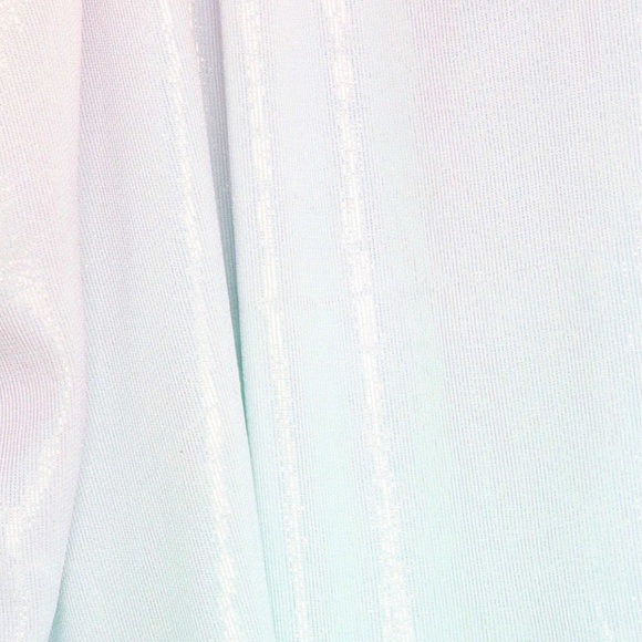 HP 🎉 Rococo Sand Free People Leal XL Purple Blue Ombre Chiffon Metallic Shimmer - Picture 8 of 15